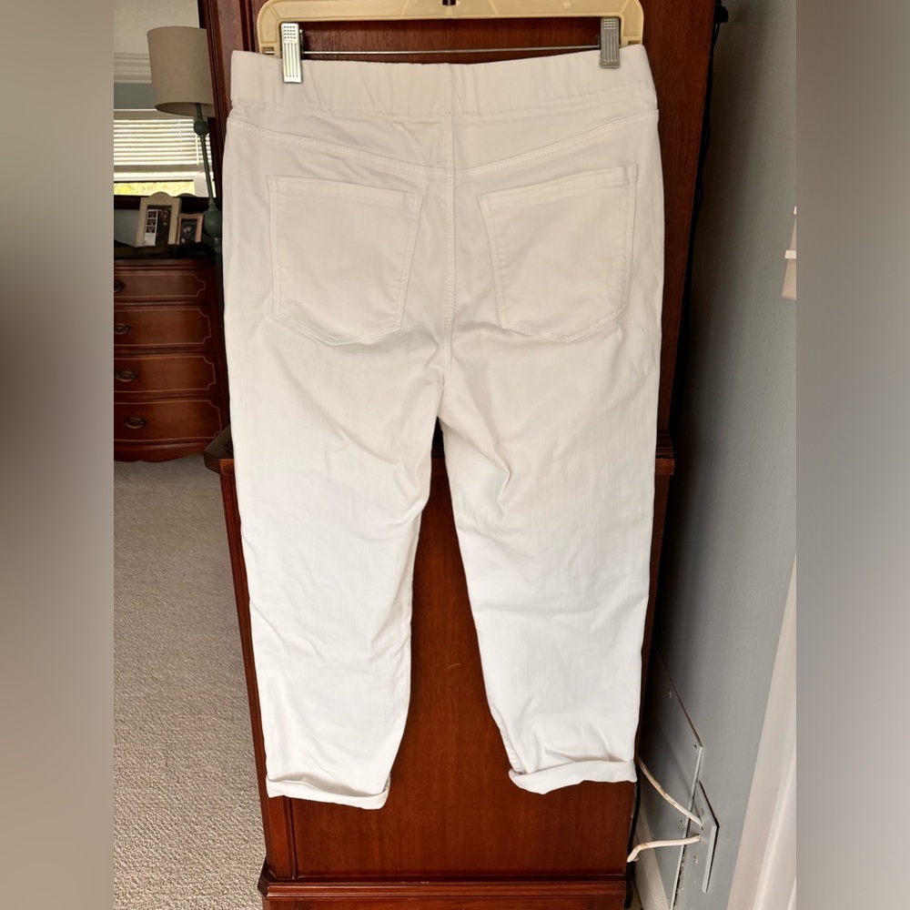 Liverpool Skinny Crop Pull On Pants Size 8 Like New - Picture 6 of 7